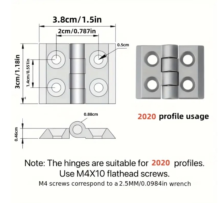 DH2020(AL)-2SET경첩